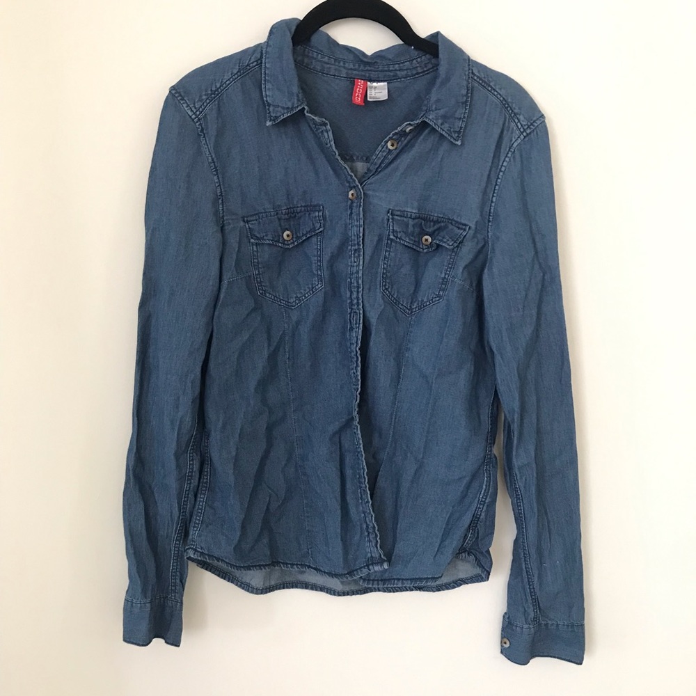 H&M chambray Button down.